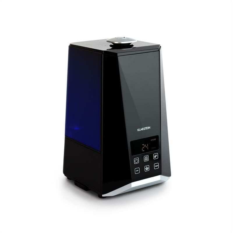 Klarstein - VapoAir Onyx Humidificador de aire LED Display táctil Mando a distancia Negro
Klarstein - VapoAir Onyx Humidificador de aire LED Display táctil Mando a distancia Negro