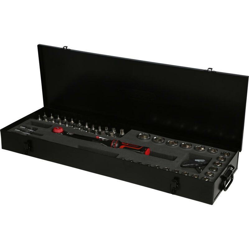 Kstools - KS TOOLS 1/2' Conjunto de herramientas ERGOTORQUE®precision de 20-100 Nm para llave dinamométrica, 49 pzs
Kstools - KS TOOLS 1/2' Conjunto de herramientas ERGOTORQUE®precision de 20-100 Nm para llave dinamométrica, 49 pzs