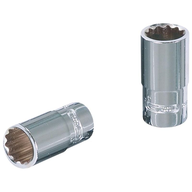 Kstools - KS TOOLS 1/4' Llave de vaso de 12 cantos CHROMEplus, 11/32' 
Kstools - KS TOOLS 1/4' Llave de vaso de 12 cantos CHROMEplus, 11/32'