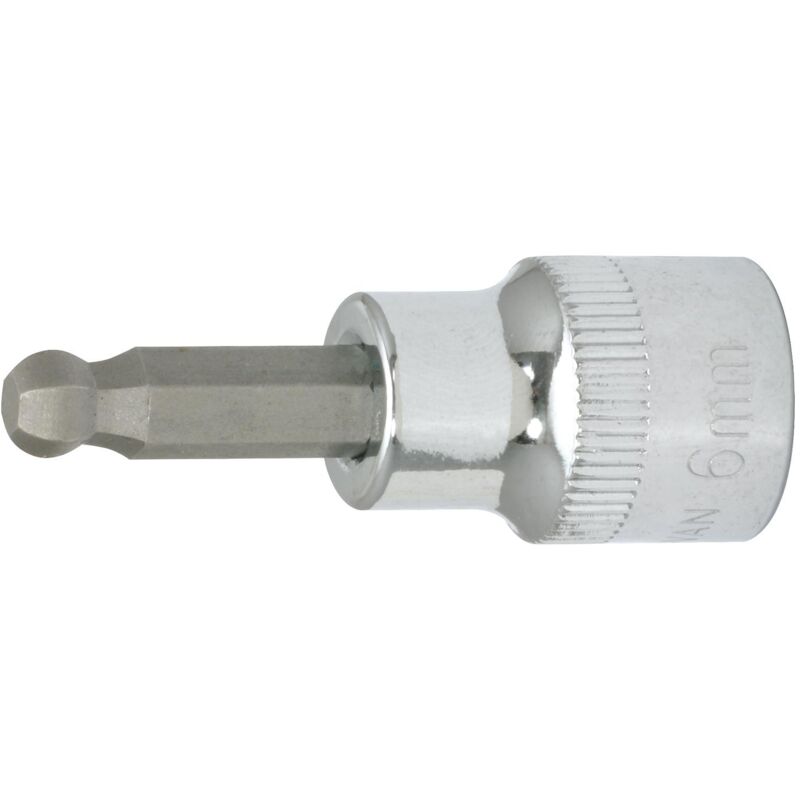 KS TOOLS 3/8' CHROMEplus Bit con adaptador de cabeza esférica con hexágono interior 6 mm
KS TOOLS 3/8' CHROMEplus Bit con adaptador de cabeza esférica con hexágono interior 6 mm