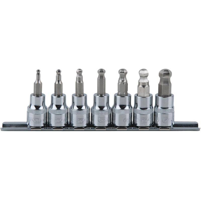 Kstools - KS TOOLS 3/8' Juego de llaves de vaso con punta de cabeza de bola para tornillos con encastre hexagonal CHROMEplus, 7 pzs3-10 mm
Kstools - KS TOOLS 3/8' Juego de llaves de vaso con punta de cabeza de bola para tornillos con encastre hexagonal CHROMEplus, 7 pzs3-10 mm