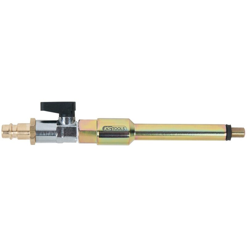 KS TOOLS Adaptador de aire comprimido para orificios de bujía de incandescencia M10 x 1,25
KS TOOLS Adaptador de aire comprimido para orificios de bujía de incandescencia M10 x 1,25