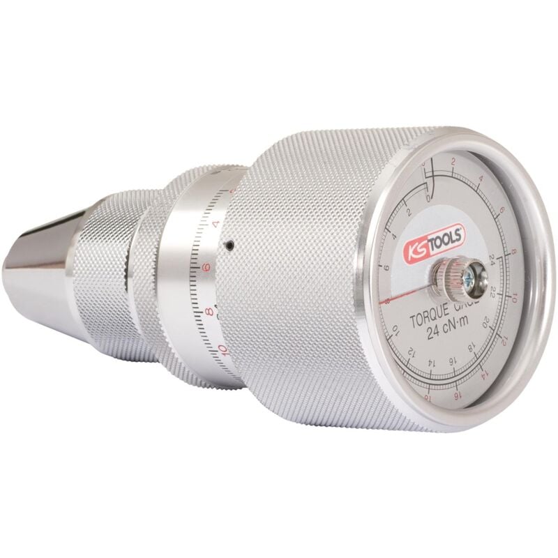 KS TOOLS Comprobador de par electrónico de precisión con reloj comparador y función de valor máximo, 4-36cNm
KS TOOLS Comprobador de par electrónico de precisión con reloj comparador y función de valor máximo, 4-36cNm