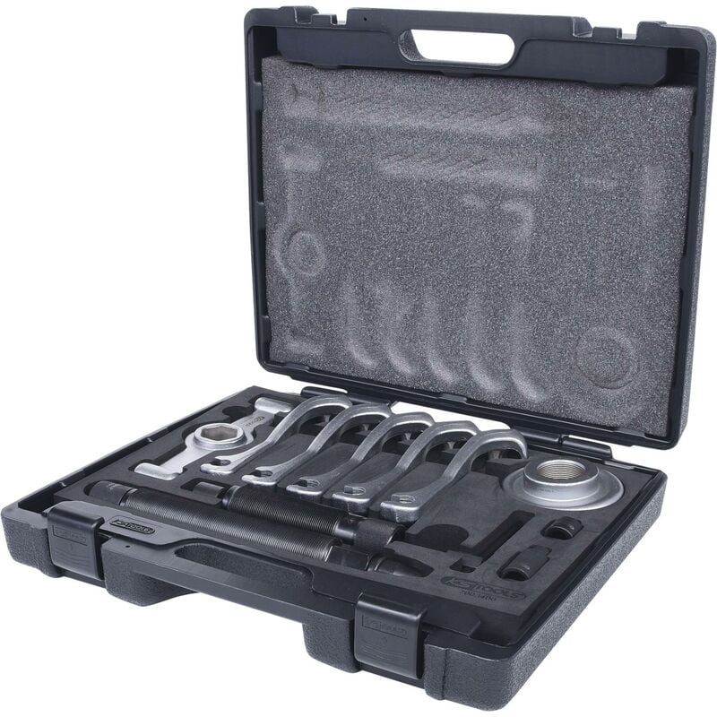 KS TOOLS Extractor universal de cubos de rueda y expulsor de árboles de transmisión, 11pzs
KS TOOLS Extractor universal de cubos de rueda y expulsor de árboles de transmisión, 11pzs