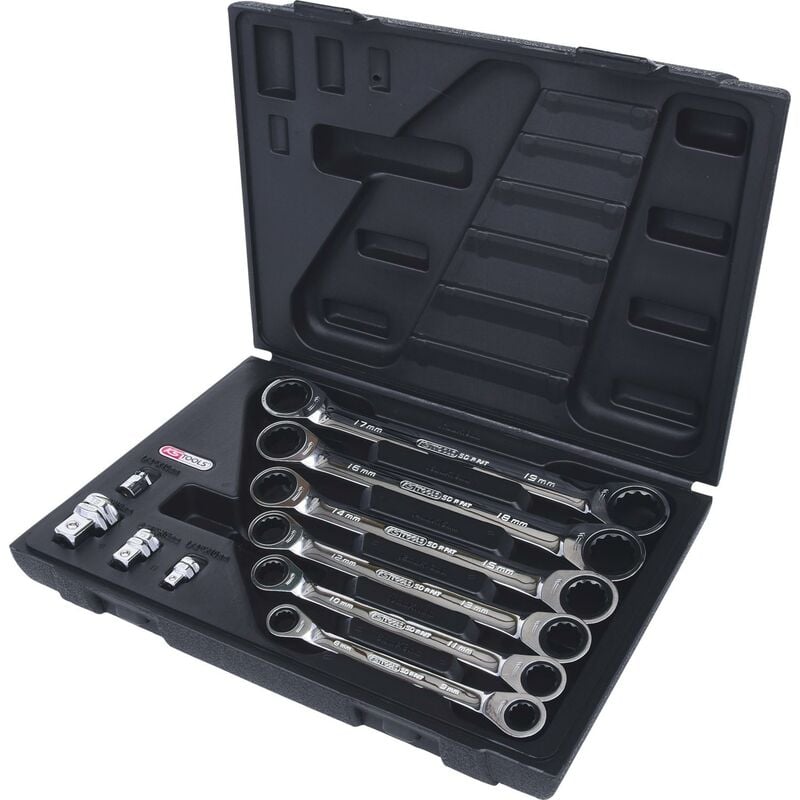 Kstools - KS TOOLS Juego de llaves de estrella dobles de carraca GEARplus, 10 pzs 8-19 mm
Kstools - KS TOOLS Juego de llaves de estrella dobles de carraca GEARplus, 10 pzs 8-19 mm