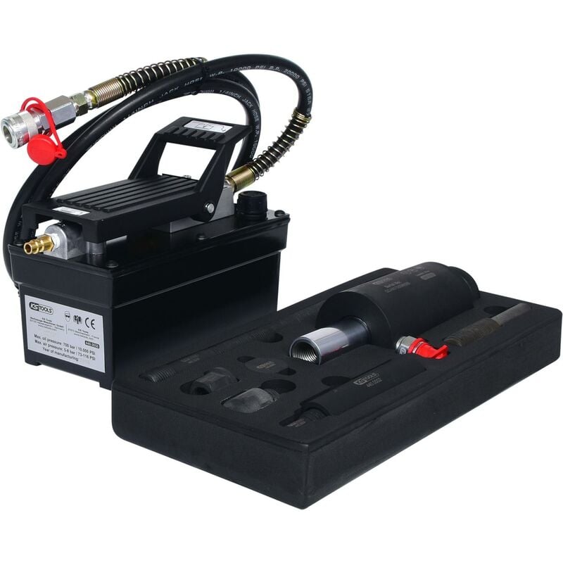 Kstools - KS TOOLS Unidad hidráulica de 16 t, con bomba hidráulica neumática, 13 pzs
Kstools - KS TOOLS Unidad hidráulica de 16 t, con bomba hidráulica neumática, 13 pzs
