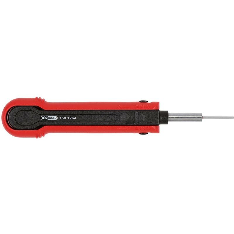 KS TOOLS Herramienta de desbloqueo para terminales planos/terminales de cuchilla de 2,8 mm (AMP Tyco JT, AMP Tyco ST, Deutsch DT)
KS TOOLS Herramienta de desbloqueo para terminales planos/terminales de cuchilla de 2,8 mm (AMP Tyco JT, AMP Tyco ST, Deutsch DT)