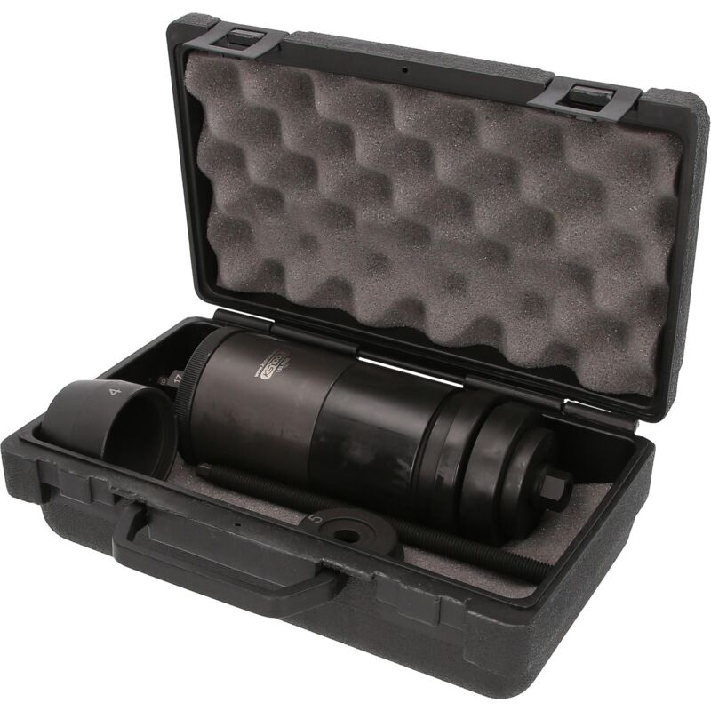 KS TOOLS Juego de herramientas de cojinetes de cuerpo de eje para ejes traseros BMW, 19 pzs
KS TOOLS Juego de herramientas de cojinetes de cuerpo de eje para ejes traseros BMW, 19 pzs