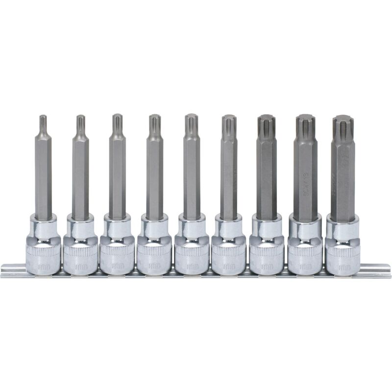 KS TOOLS 1/2" Juego de llaves de vaso con punta RIBE CHROMEplus, largas, 9 pzs M5-M14
KS TOOLS 1/2" Juego de llaves de vaso con punta RIBE CHROMEplus, largas, 9 pzs M5-M14
