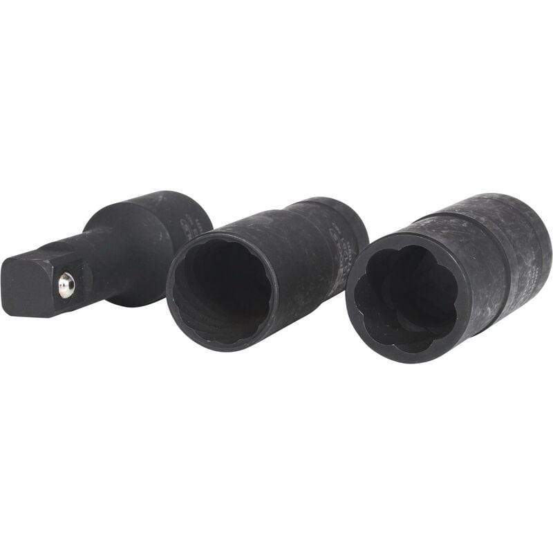 Kstools - KS TOOLS Juego de llaves de vaso de impacto de perfil helicoidal, 3 pzs, 17-19 mm
Kstools - KS TOOLS Juego de llaves de vaso de impacto de perfil helicoidal, 3 pzs, 17-19 mm