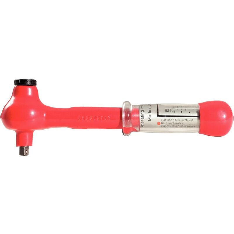 KS TOOLS Minillave dinamométrica de 1/2" con aislamiento protector y cabezal de carraca reversible, 5-25 Nm
KS TOOLS Minillave dinamométrica de 1/2" con aislamiento protector y cabezal de carraca reversible, 5-25 Nm