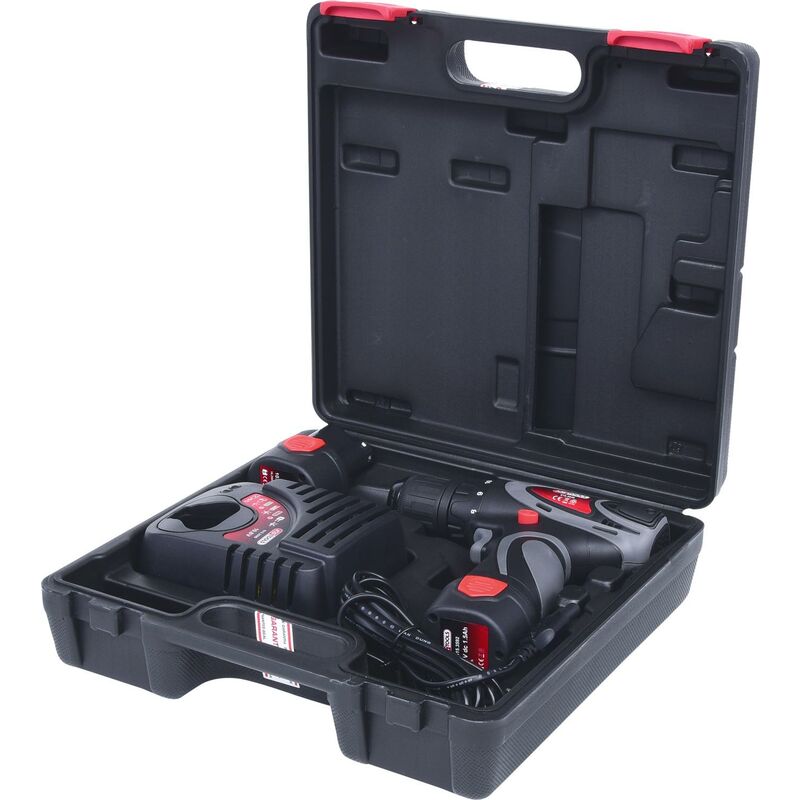 Kstools - KS TOOLS Taladro de la batería, 24Nm, 1.870 rpm 10,8V, con 2 baterias y 1 cargador
Kstools - KS TOOLS Taladro de la batería, 24Nm, 1.870 rpm 10,8V, con 2 baterias y 1 cargador