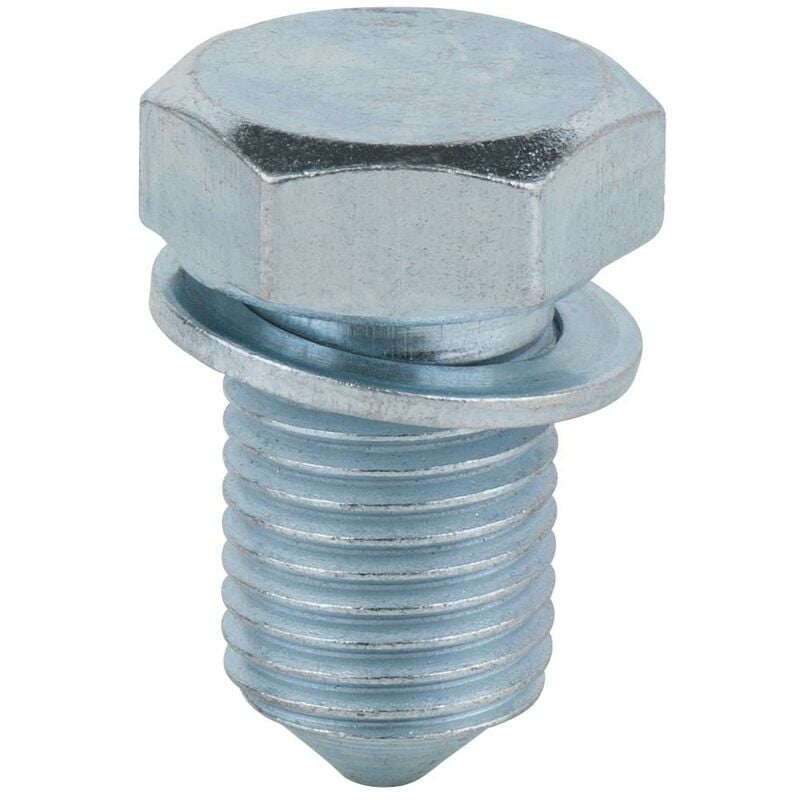 KS TOOLS Tornillo de drenaje de aceite, hexágono exterior 19 mm, M14x1,5x17,5 mm, paquete de 10
KS TOOLS Tornillo de drenaje de aceite, hexágono exterior 19 mm, M14x1,5x17,5 mm, paquete de 10