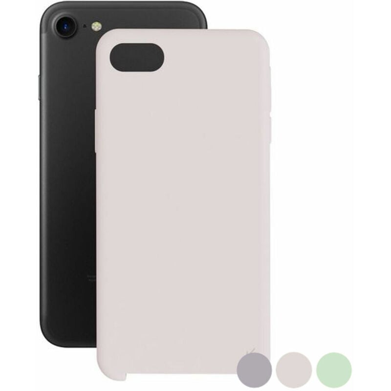 KSIX Funda para Móvil Iphone 7/8 KSIX Soft Rosa