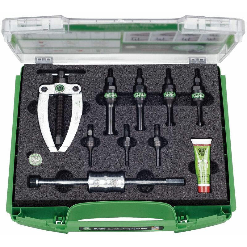 KUKKO K-22-B-E - Juego para extraer rodamientos interiores de espacios angostos (12-34 mm)
KUKKO K-22-B-E - Juego para extraer rodamientos interiores de espacios angostos (12-34 mm)