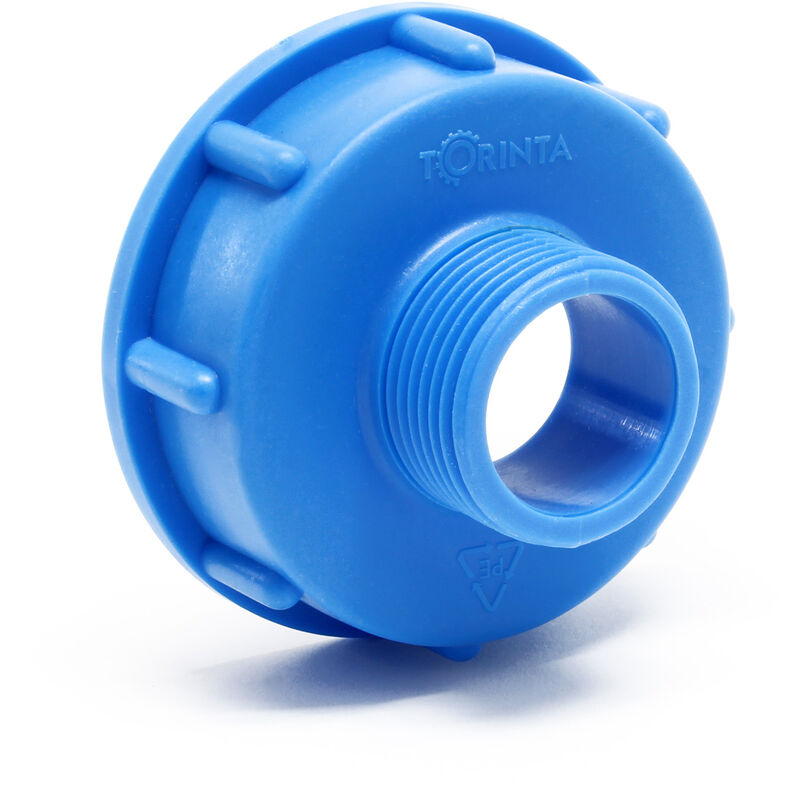 Adaptador IBC de plástico con rosca macho 33,25 mm (1') para contenedor con rosca basta S60x6
Adaptador IBC de plástico con rosca macho 33,25 mm (1') para contenedor con rosca basta S60x6