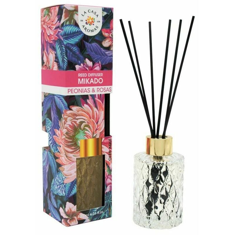 La Casa de los Aromas Varitas Perfumadas La Casa de los Aromas Mikado Peonía Rosas (120 ml)
La Casa de los Aromas Varitas Perfumadas La Casa de los Aromas Mikado Peonía Rosas (120 ml)