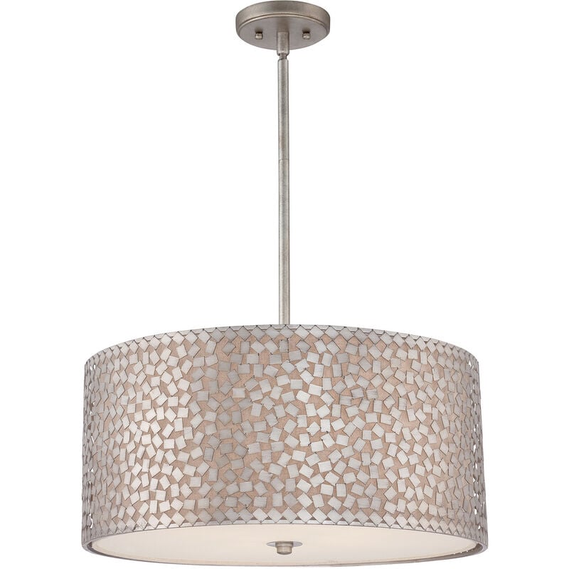 Elstead Confetti - Lámpara colgante de techo redonda grande con 4 luces, plata vieja, E27
Elstead Confetti - Lámpara colgante de techo redonda grande con 4 luces, plata vieja, E27