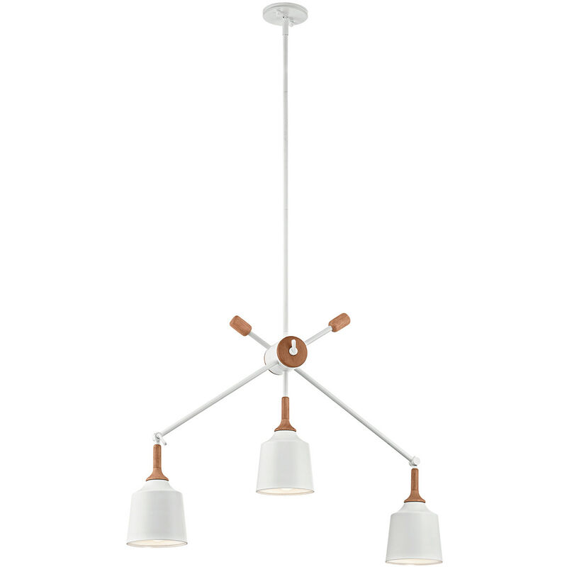 Elstead Danika - Lámpara colgante de techo con 3 luces, lámpara de barra blanca, E27
Elstead Danika - Lámpara colgante de techo con 3 luces, lámpara de barra blanca, E27