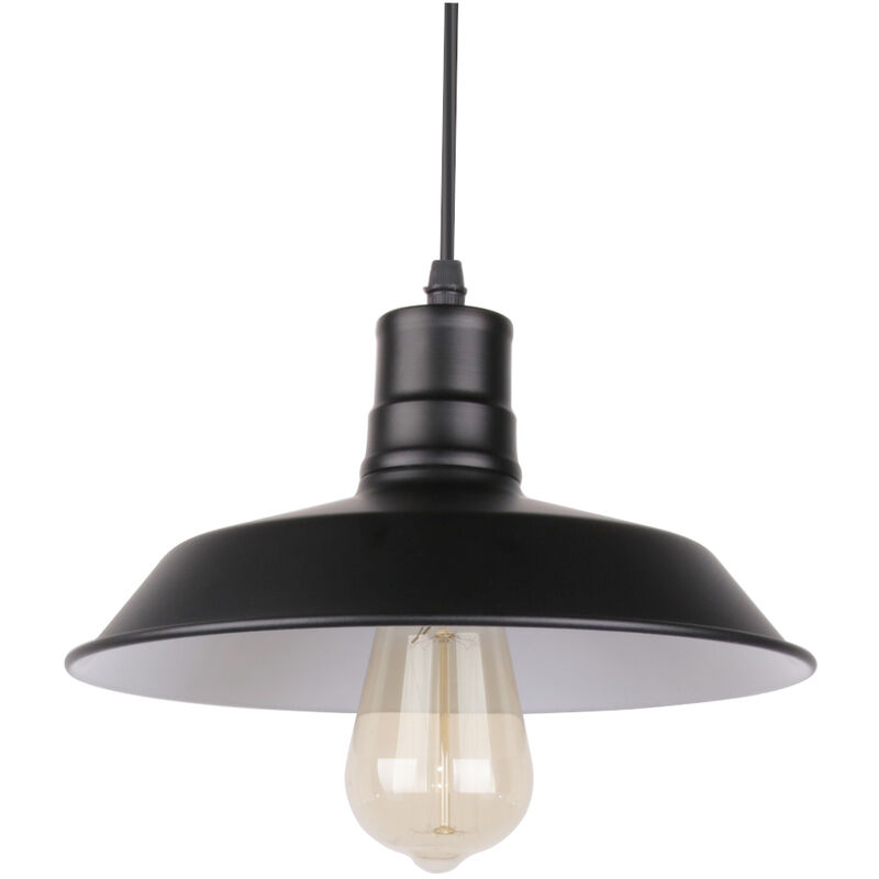 Lámparas de Colgar de Metal Retro Ø26CM Colgante de Luz Vintage Antigua Lámpara de Techo Industrial Luz Colgante Ajustable En Altura Negro
Lámparas de Colgar de Metal Retro Ø26CM Colgante de Luz Vintage Antigua Lámpara de Techo Industrial Luz Colgante Ajustable En Altura Negro