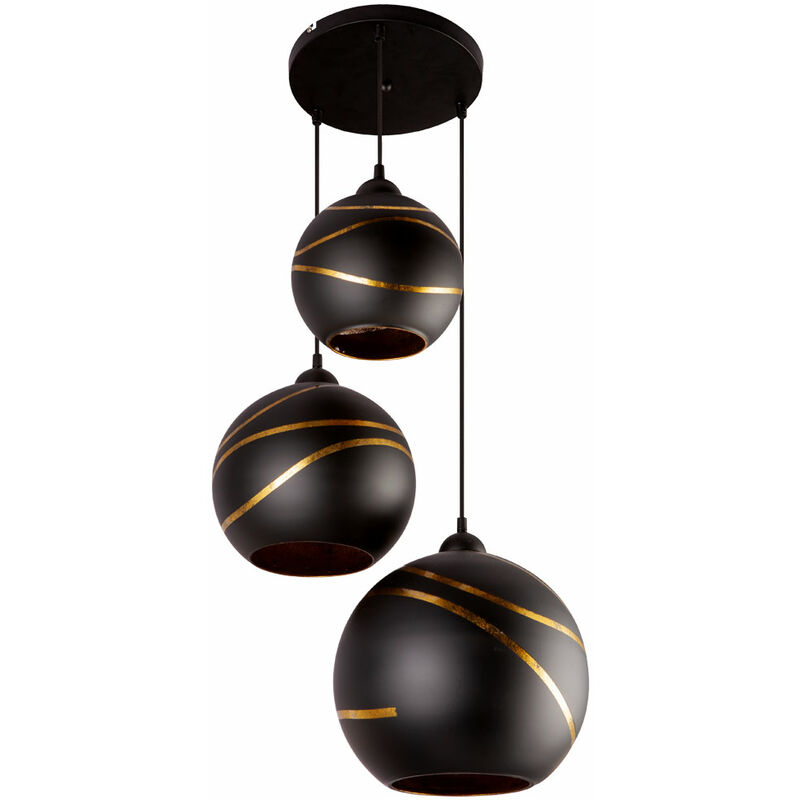 Lámpara colgante de péndulo Lámpara de bola de cristal para comedor Foco de techo dorado en forma de hoja Globo 54005-3H
Lámpara colgante de péndulo Lámpara de bola de cristal para comedor Foco de techo dorado en forma de hoja Globo 54005-3H