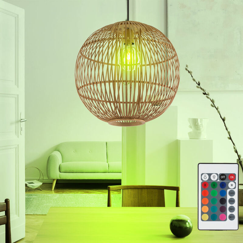 Lámpara de péndulo con control remoto de luz trenzada de bambú colgante de techo de bola regulable en un juego que incluye bombillas LED RGB
Lámpara de péndulo con control remoto de luz trenzada de bambú colgante de techo de bola regulable en un juego que incluye bombillas LED RGB