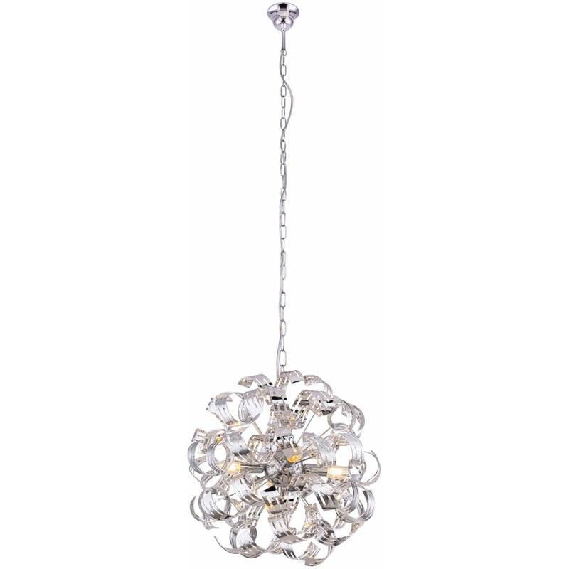 Diseño Lámpara colgante de techo Péndulo Bola cromada Luz Cocinas Dormitorio Iluminación Globo 51505-4H
Diseño Lámpara colgante de techo Péndulo Bola cromada Luz Cocinas Dormitorio Iluminación Globo 51505-4H