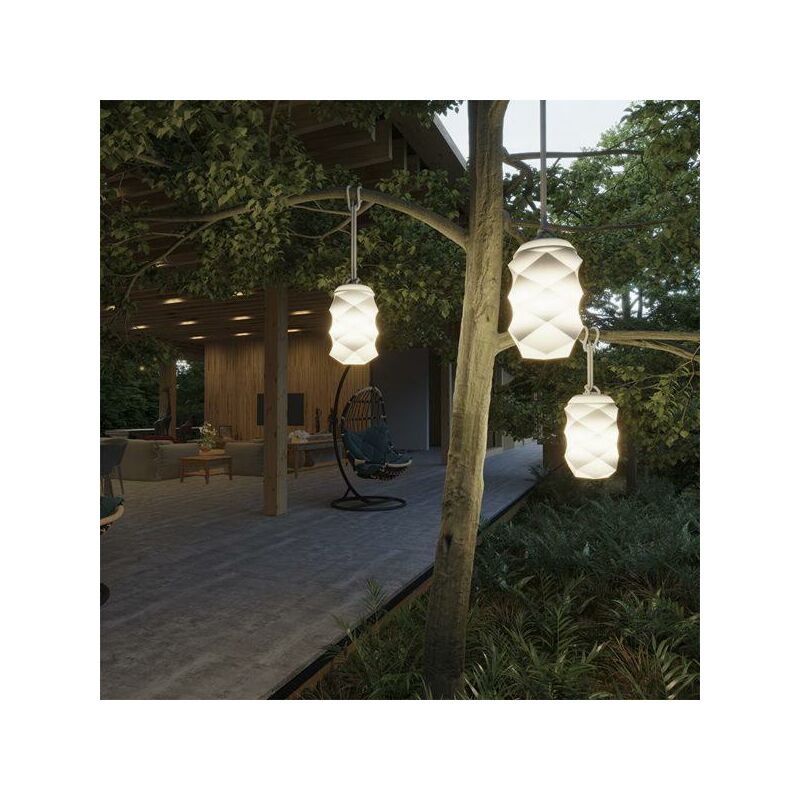 Lámpara colgante exterior Moovere con mando Batería recargable LED/RGB Space grey gris spatial
Lámpara colgante exterior Moovere con mando Batería recargable LED/RGB Space grey gris spatial