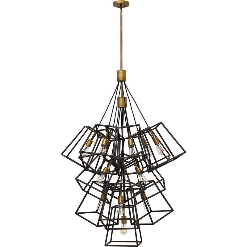 Elstead Fulton - Colgante de araña con forma de racimo grande de 13 luces, bronce
Elstead Fulton - Colgante de araña con forma de racimo grande de 13 luces, bronce
