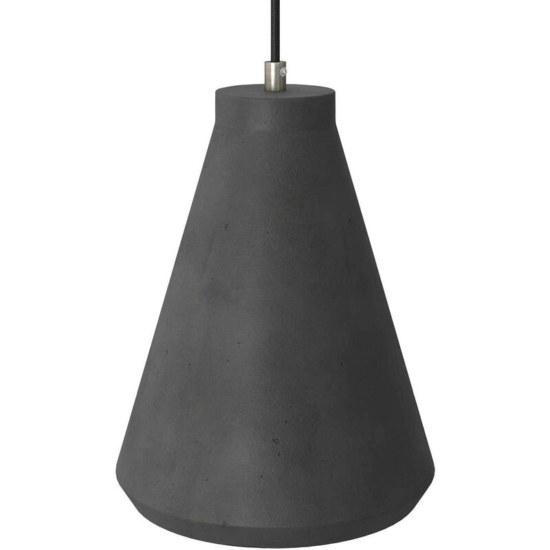 Lámpara colgante hecha en Italia con cable textil, pantalla Embudo en acabados de cemento y metal | Con bombilla - Cemento oscuro - Cemento oscuro
Lámpara colgante hecha en Italia con cable textil, pantalla Embudo en acabados de cemento y metal | Con bombilla - Cemento oscuro - Cemento oscuro