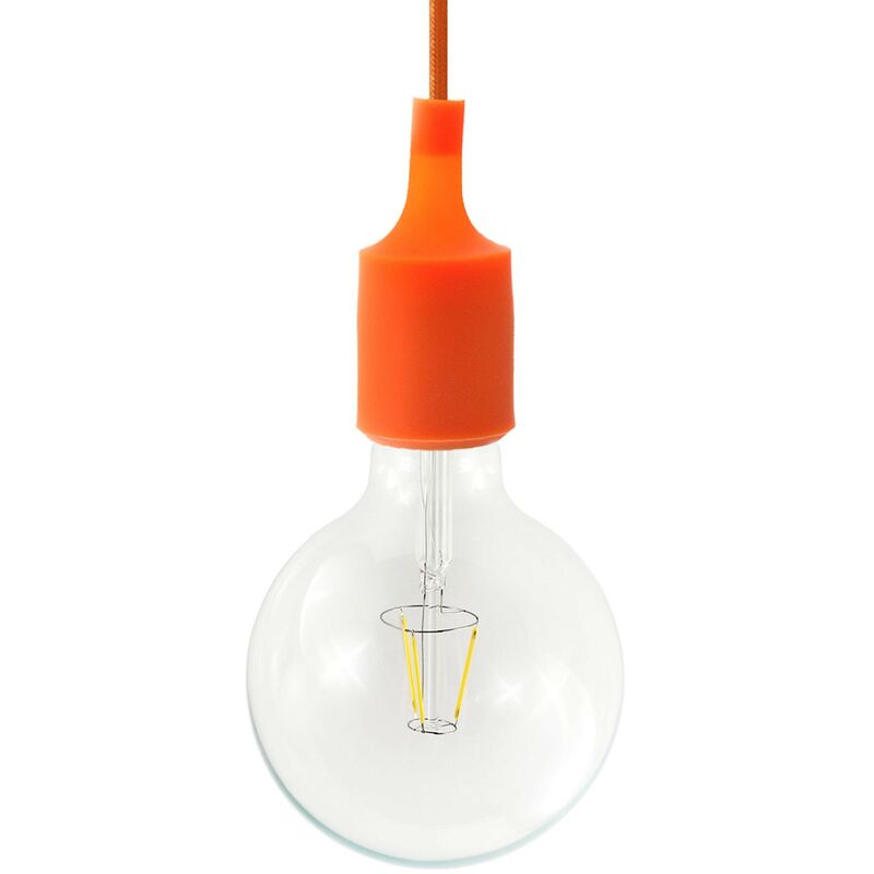 Lámpara colgante hecha en Italia con cable textil y acabados de silicona | Sin bombilla - Naranja - Naranja
Lámpara colgante hecha en Italia con cable textil y acabados de silicona | Sin bombilla - Naranja - Naranja
