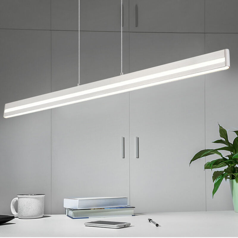 Lámpara colgante lámpara colgante de techo recta lámparas de tira de mesa de comedor función de memoria LED, regulable mediante interruptor de pared,
Lámpara colgante lámpara colgante de techo recta lámparas de tira de mesa de comedor función de memoria LED, regulable mediante interruptor de pared,
