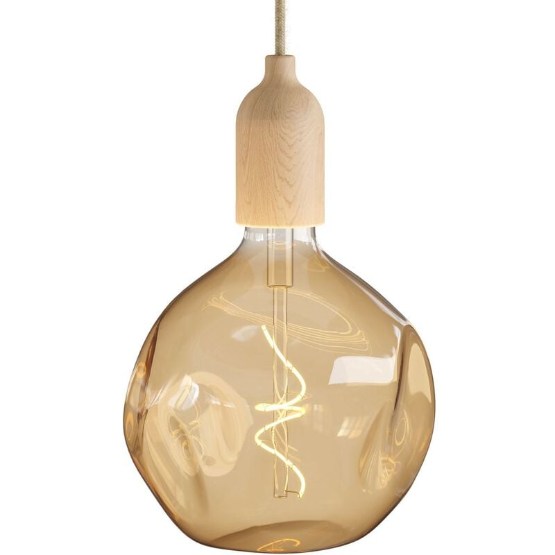 Lámpara colgante Made in Italy con cable textil y acabados en madera | Con bombilla - Neutro - Neutro
Lámpara colgante Made in Italy con cable textil y acabados en madera | Con bombilla - Neutro - Neutro