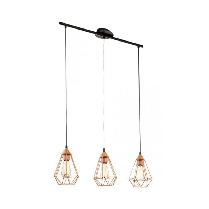 Lámpara colgante vintage Eglo sombra de cobre con tres puntos de luz 220-240 V IP20 | rame
Lámpara colgante vintage Eglo sombra de cobre con tres puntos de luz 220-240 V IP20 | rame