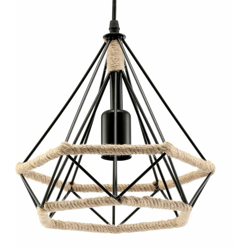 Lámparas de Colgar Vintage,Lámparas de Techo Retro,Lustre Industrial Cuerda de Cáñamo Loft Luz E27,Diámetro 25CM,Lámparas de Colgar Industrial
Lámparas de Colgar Vintage,Lámparas de Techo Retro,Lustre Industrial Cuerda de Cáñamo Loft Luz E27,Diámetro 25CM,Lámparas de Colgar Industrial