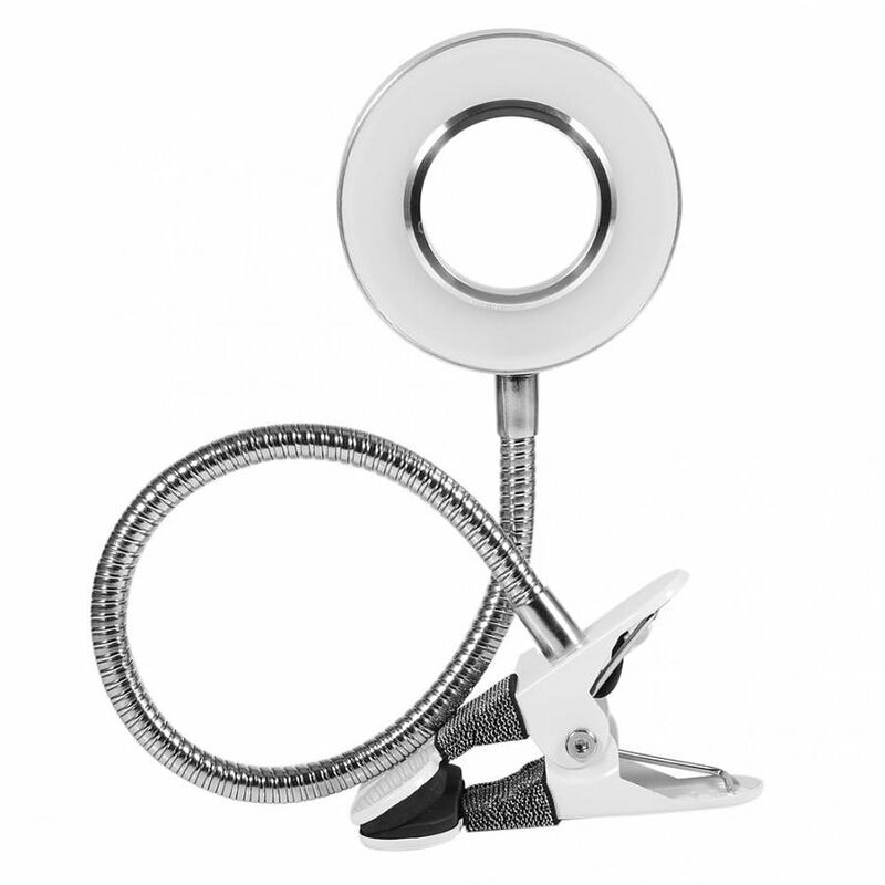Lampara de escritorio con clip, luz LED de proteccion ocular, para arte de unas, tatuaje, lectura, maquillaje de belleza,Plata
Lampara de escritorio con clip, luz LED de proteccion ocular, para arte de unas, tatuaje, lectura, maquillaje de belleza,Plata