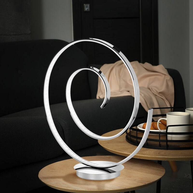 Lámpara de escritorio de noche LED lámpara de lectura lateral de diseño en espiral iluminación de dormitorio cromado
Lámpara de escritorio de noche LED lámpara de lectura lateral de diseño en espiral iluminación de dormitorio cromado