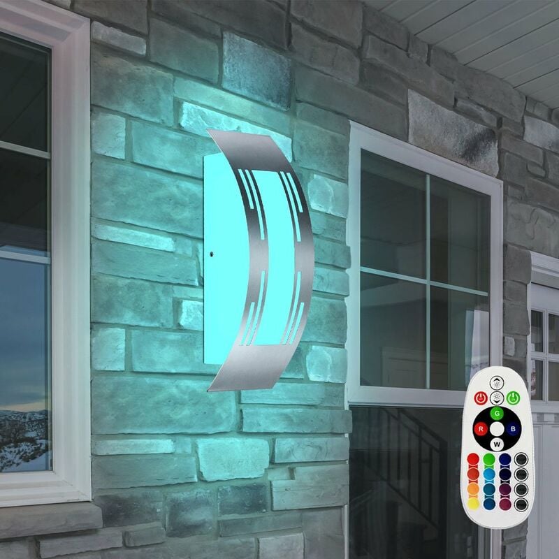 Lámpara de pared con cambiador de color de iluminación regulable en un juego que incluye bombillas LED RGB
Lámpara de pared con cambiador de color de iluminación regulable en un juego que incluye bombillas LED RGB