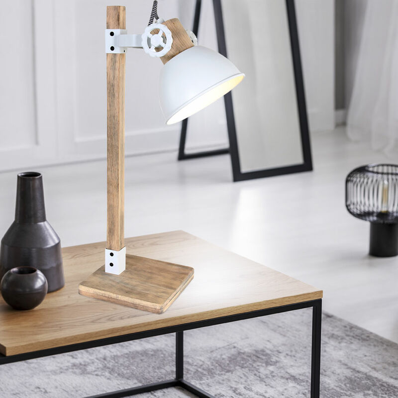 Lámpara de mesa de escritura vintage lámpara de lectura ajustable para sala de estar con punto de madera blanca en un juego que incluye bombillas LED
Lámpara de mesa de escritura vintage lámpara de lectura ajustable para sala de estar con punto de madera blanca en un juego que incluye bombillas LED