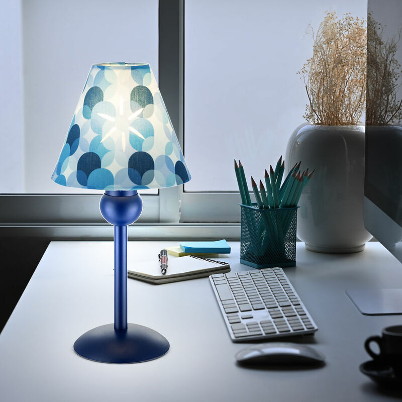 Lámpara de mesita de noche textil, sala de estar / dormitorio, lámpara de lectura, diseño circular en un juego que incluye bombillas LED
Lámpara de mesita de noche textil, sala de estar / dormitorio, lámpara de lectura, diseño circular en un juego que incluye bombillas LED