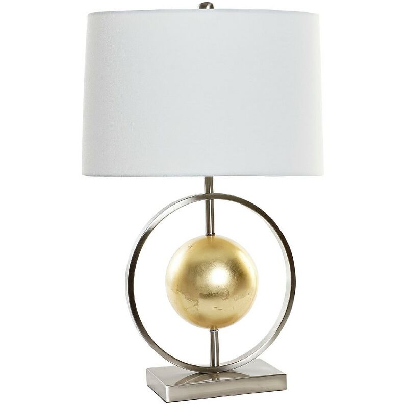Lámpara de Mesa DKD Home Decor Blanco Plata Poliéster Metal Dorado (40 x 22 x 64 cm)
Lámpara de Mesa DKD Home Decor Blanco Plata Poliéster Metal Dorado (40 x 22 x 64 cm)