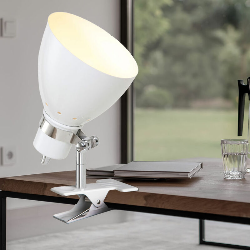 Lámpara de mesa con abrazadera, foco, salón, comedor, iluminación, foco giratorio en un juego que incluye bombillas LED
Lámpara de mesa con abrazadera, foco, salón, comedor, iluminación, foco giratorio en un juego que incluye bombillas LED