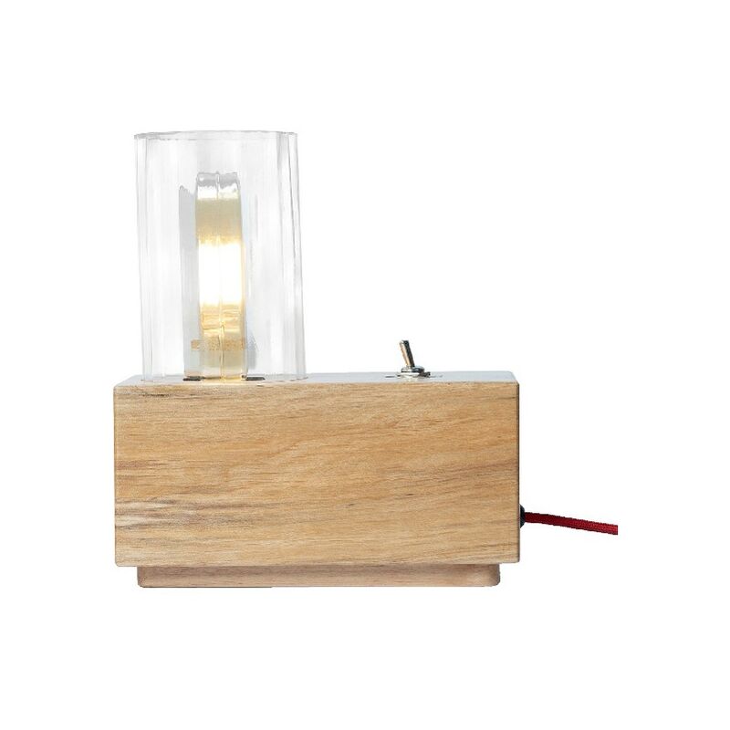 Lampara de Mesa Idea - Escritorio, oficina, mesa de noche - Roble en Madera, 10 x 19 x 22 cm, 1 x E27, Max 100W
Lampara de Mesa Idea - Escritorio, oficina, mesa de noche - Roble en Madera, 10 x 19 x 22 cm, 1 x E27, Max 100W