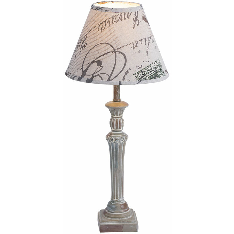 Lámpara de mesa, sala de estar, iluminación de lectura, lámpara de interruptor de tela, luces Honsel 54531
Lámpara de mesa, sala de estar, iluminación de lectura, lámpara de interruptor de tela, luces Honsel 54531
