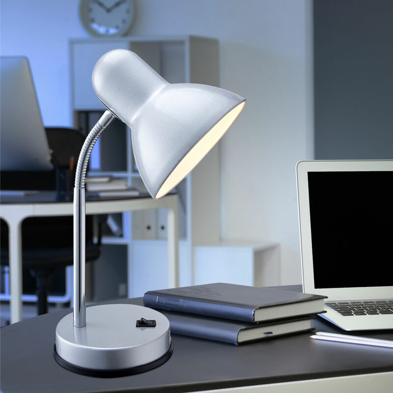 Lámpara de sobremesa, lámpara de pie, iluminación, luz de lectura, foco E27 en el set que incluye bombillas LED
Lámpara de sobremesa, lámpara de pie, iluminación, luz de lectura, foco E27 en el set que incluye bombillas LED