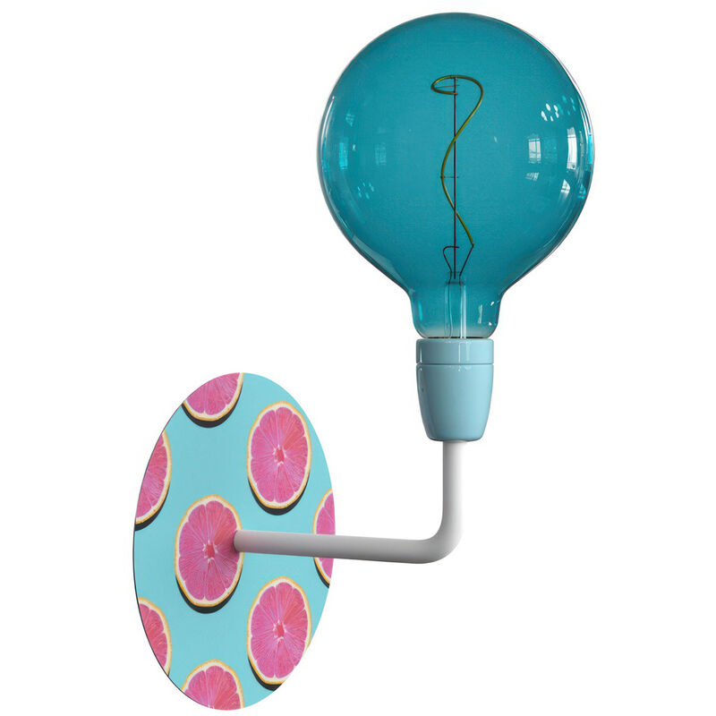 Creative Cables - Lámpara de pared Colorful Pop de metal y porcelana con Rose-One | Orange - Sin bombilla - Orange
Creative Cables - Lámpara de pared Colorful Pop de metal y porcelana con Rose-One | Orange - Sin bombilla - Orange