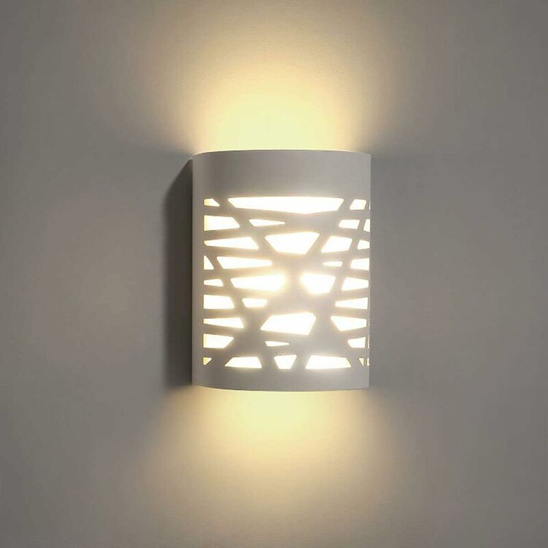 Stoex - Lámpara de Pared Hueca Creativa Apliques de Pared Led Moderna Aplique de Pared Yeso 5W para Escaleras de Pasillo Sala de Estar Cabecera Hotel
Stoex - Lámpara de Pared Hueca Creativa Apliques de Pared Led Moderna Aplique de Pared Yeso 5W para Escaleras de Pasillo Sala de Estar Cabecera Hotel