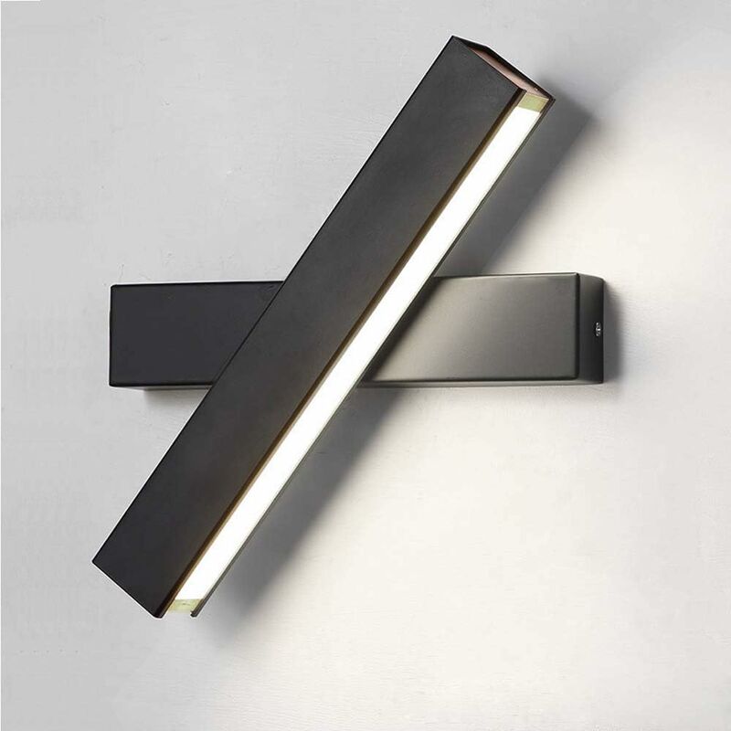 Stoex - Lámpara de Pared Led Moderna de 12W Diseño Creativo Aplique de Pared Interior Blanco Frio Apliques de Pared de Rotación de 360 Grados para
Stoex - Lámpara de Pared Led Moderna de 12W Diseño Creativo Aplique de Pared Interior Blanco Frio Apliques de Pared de Rotación de 360 Grados para
