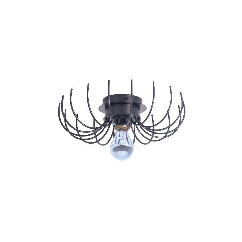 Lampara de Pared Lion - Lampara de pared - Salon, Dormitorio - Negro en Metal, 32 x 32 x 9 cm, 1 x E27, Max 100W
Lampara de Pared Lion - Lampara de pared - Salon, Dormitorio - Negro en Metal, 32 x 32 x 9 cm, 1 x E27, Max 100W