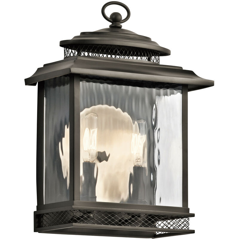 Elstead - Linterna de pared mediana para exteriores 2 luces Light Olde Bronze, E14
Elstead - Linterna de pared mediana para exteriores 2 luces Light Olde Bronze, E14